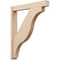 Ekena Millwork 6-in W x 38-in D x 46-in H Funston Block Rough Cedar Woodgrain TimberThane Outlooker, Primed Tan OUTUR060X38X46FST44RCPR - alternate 1